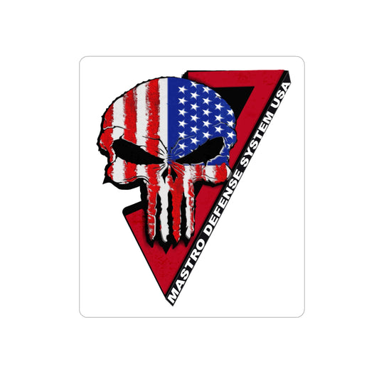 MDS USA Die Cut Sticker