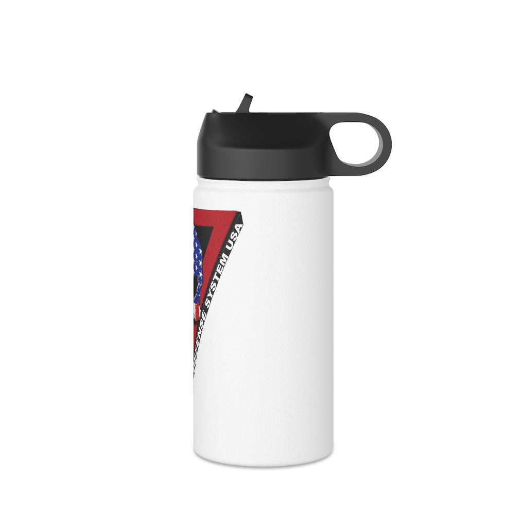 MDS USA Stainless Steel Water Bottle with straw