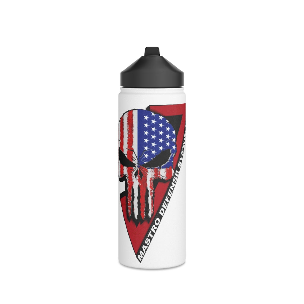 MDS USA Stainless Steel Water Bottle with straw