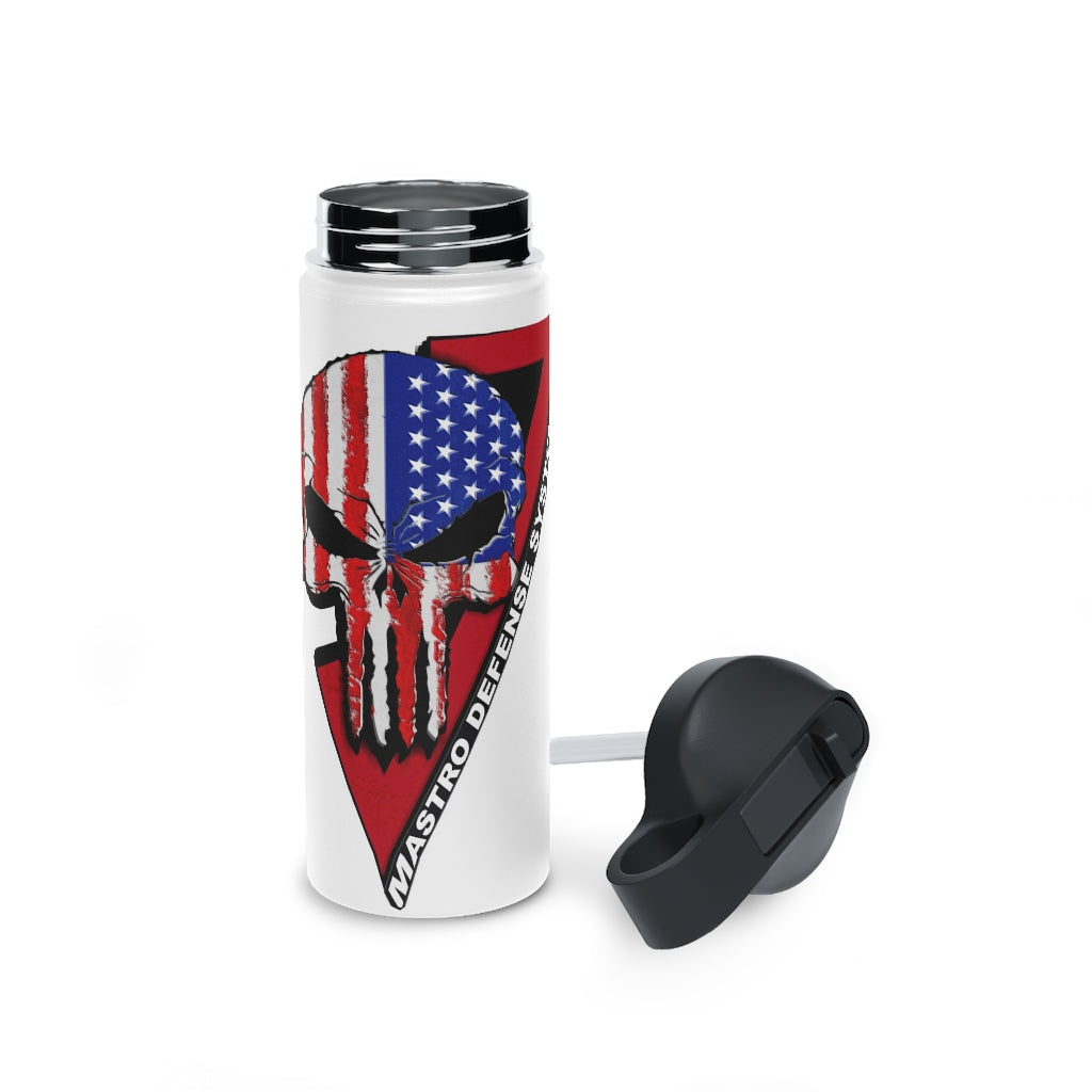 MDS USA Stainless Steel Water Bottle with straw