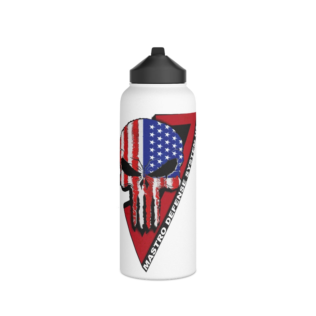 MDS USA Stainless Steel Water Bottle with straw