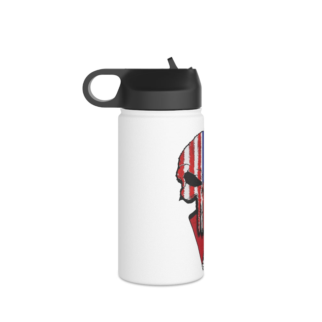 MDS USA Stainless Steel Water Bottle with straw