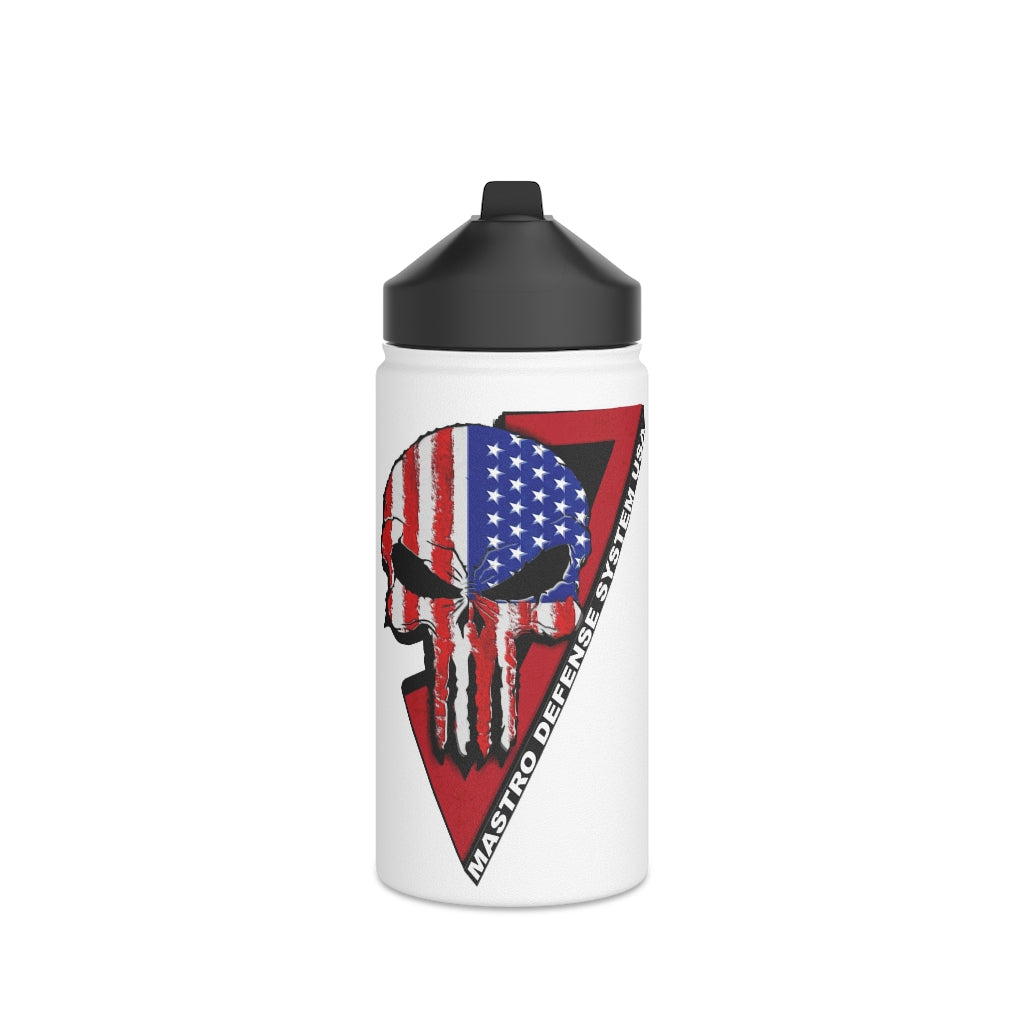 MDS USA Stainless Steel Water Bottle with straw