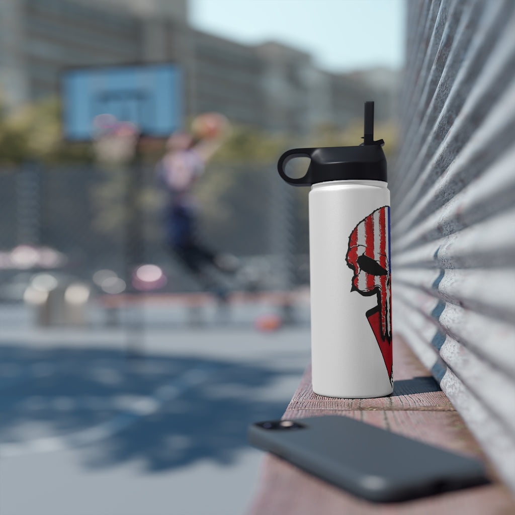 MDS USA Stainless Steel Water Bottle with straw