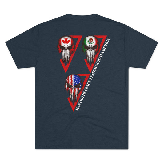 Official MDS North America Unisex Tri-Blend Crew Tee