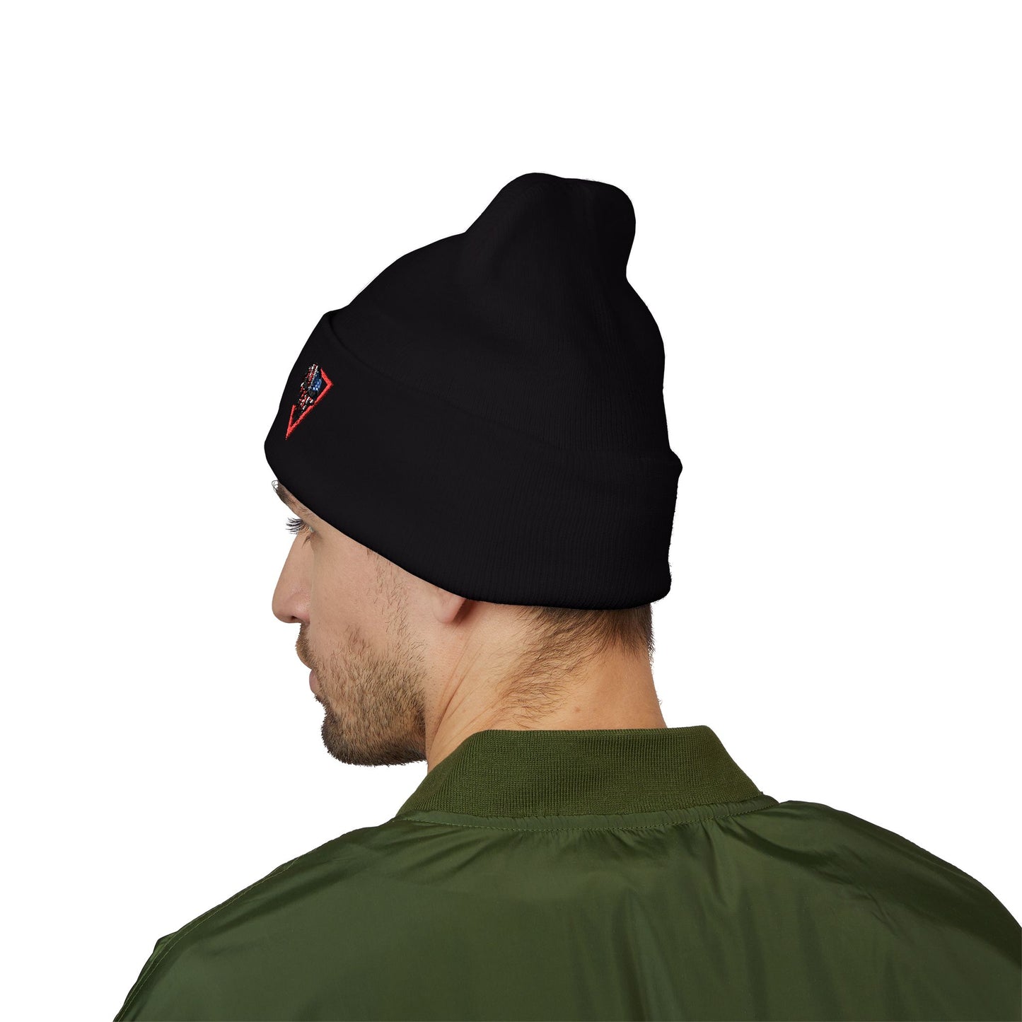 MDS USA Embroidered Beanie