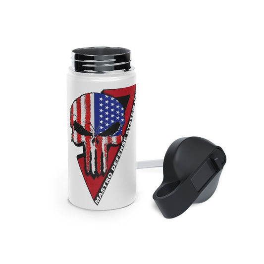 MDS USA Stainless Steel Water Bottle with straw